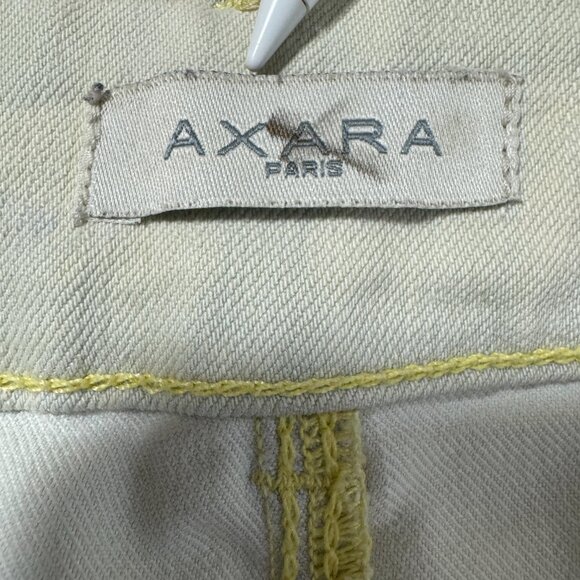 Axara Paris Denim Studded Mini Skirt size 40 (US 8) read notes - Picture 9 of 14